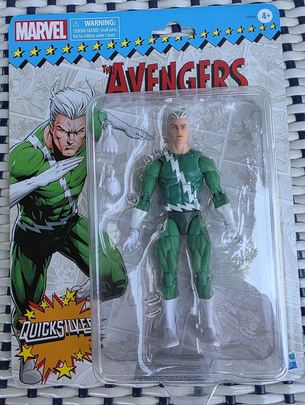 Marvel Quicksilver Action Figure - Green and White
